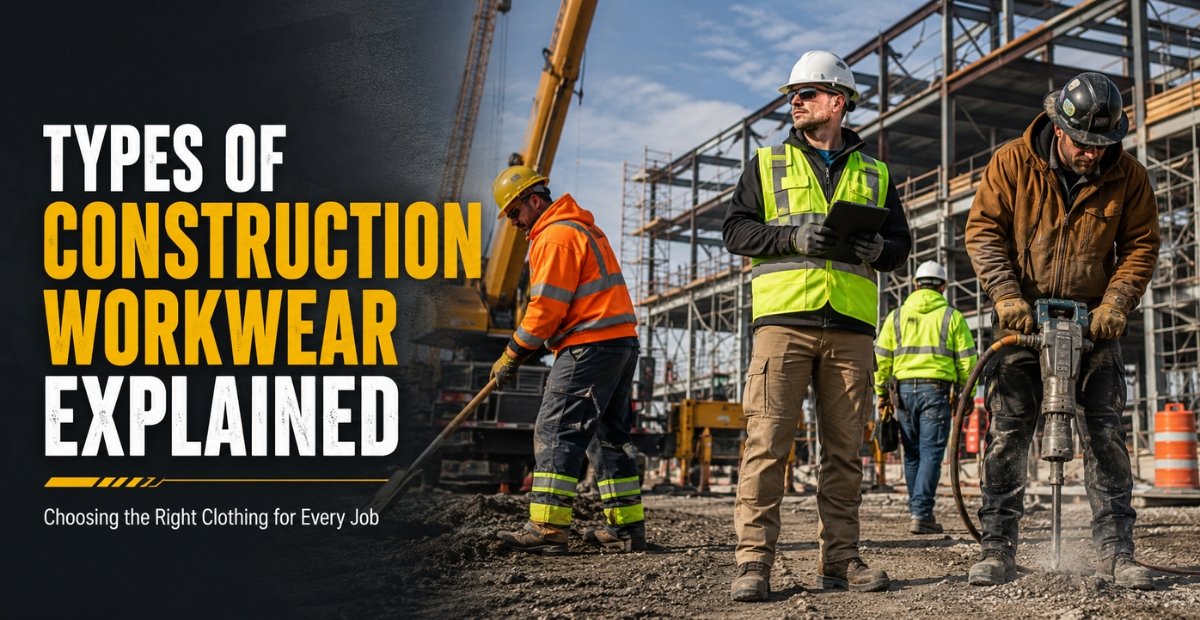 Types of Construction Workwear Explained: Choosing the Right Clothing for Every Job