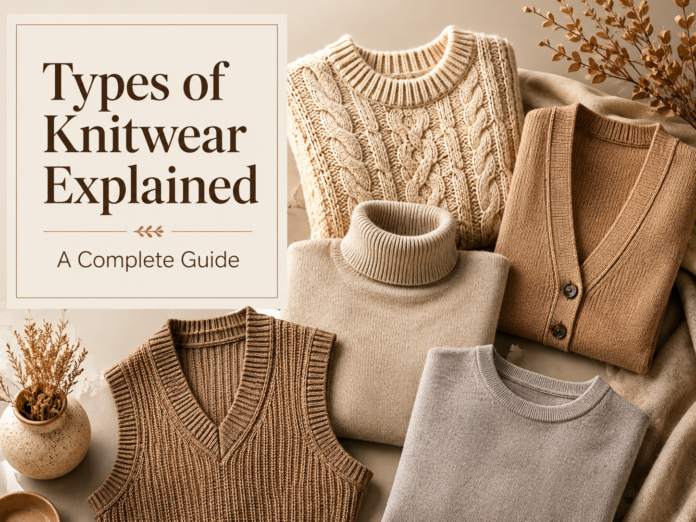 Types of Knitwear Explained A Complete Guide