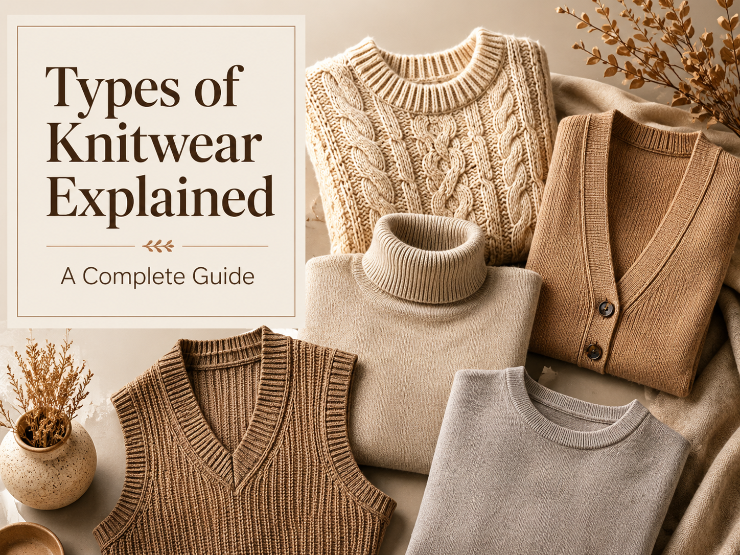 Types of Knitwear Explained: A Complete Guide