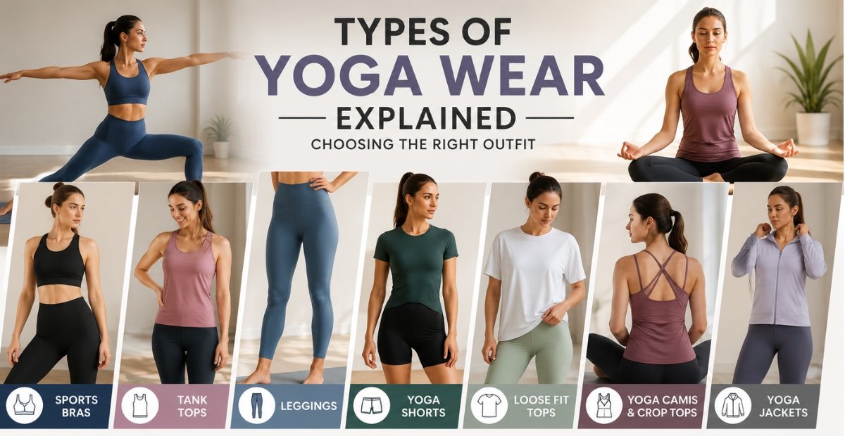 Types of Yoga Wear Explained: Choosing the Right Outfit