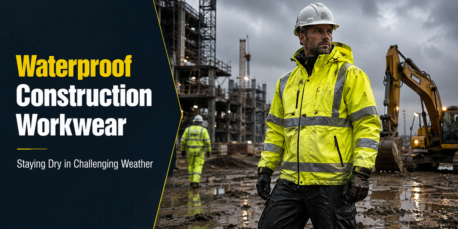 Waterproof Construction Workwear: Staying Dry in Challenging Weather