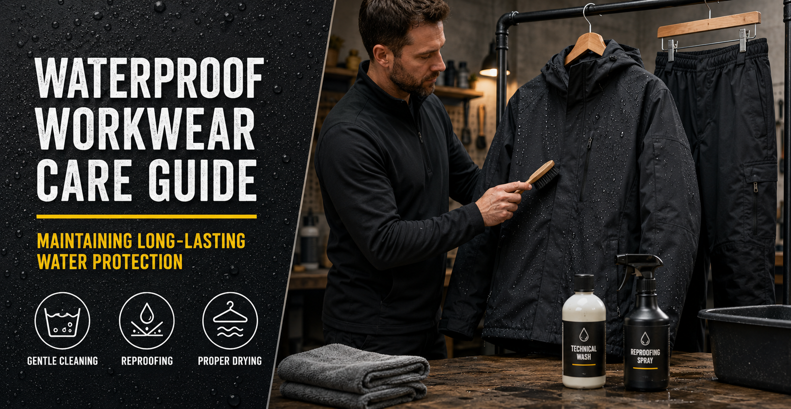 Waterproof Workwear Care Guide: Maintaining Long-Lasting Water Protection