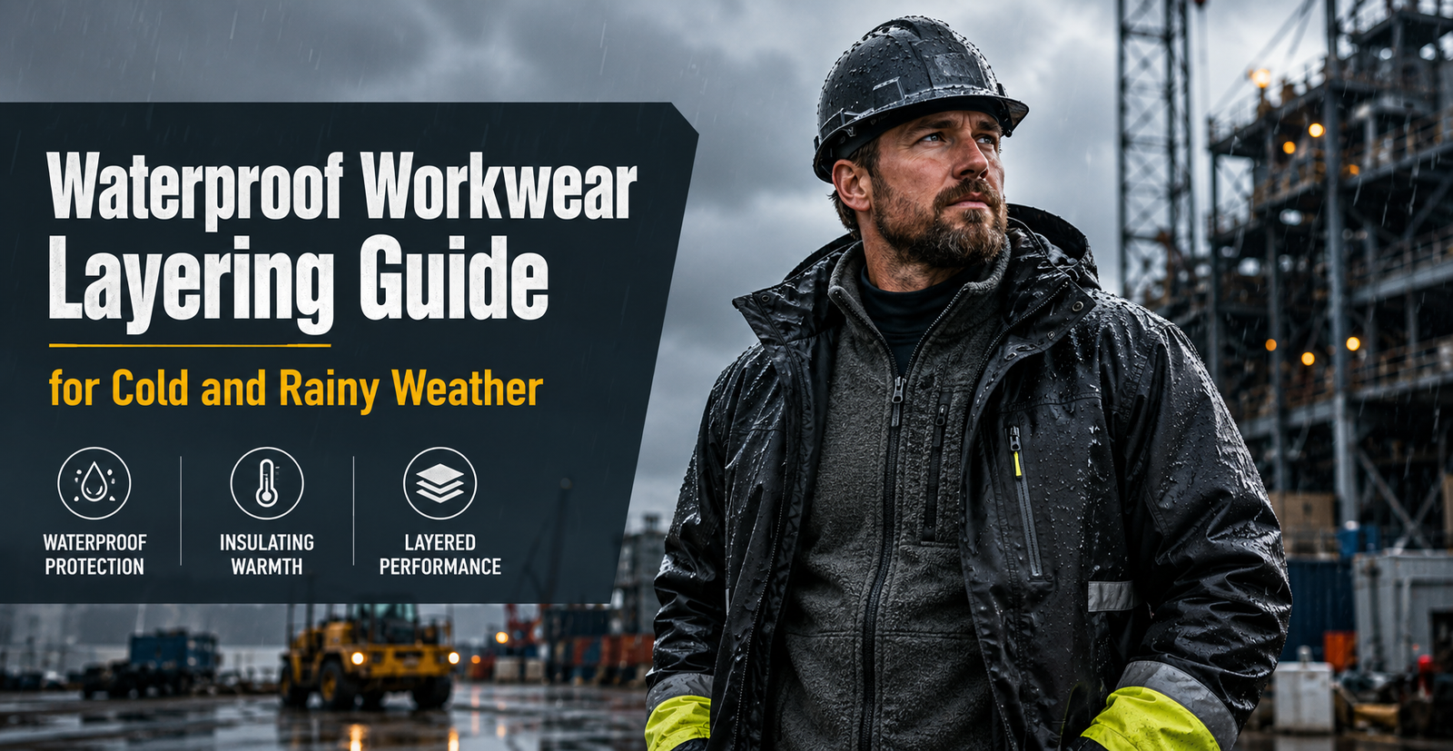 Waterproof Workwear Layering Guide for Cold and Rainy Weather