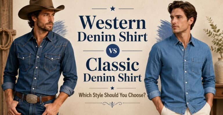 Western Denim Shirt vs Classic Denim Shirt: Which Style Should You Choose?