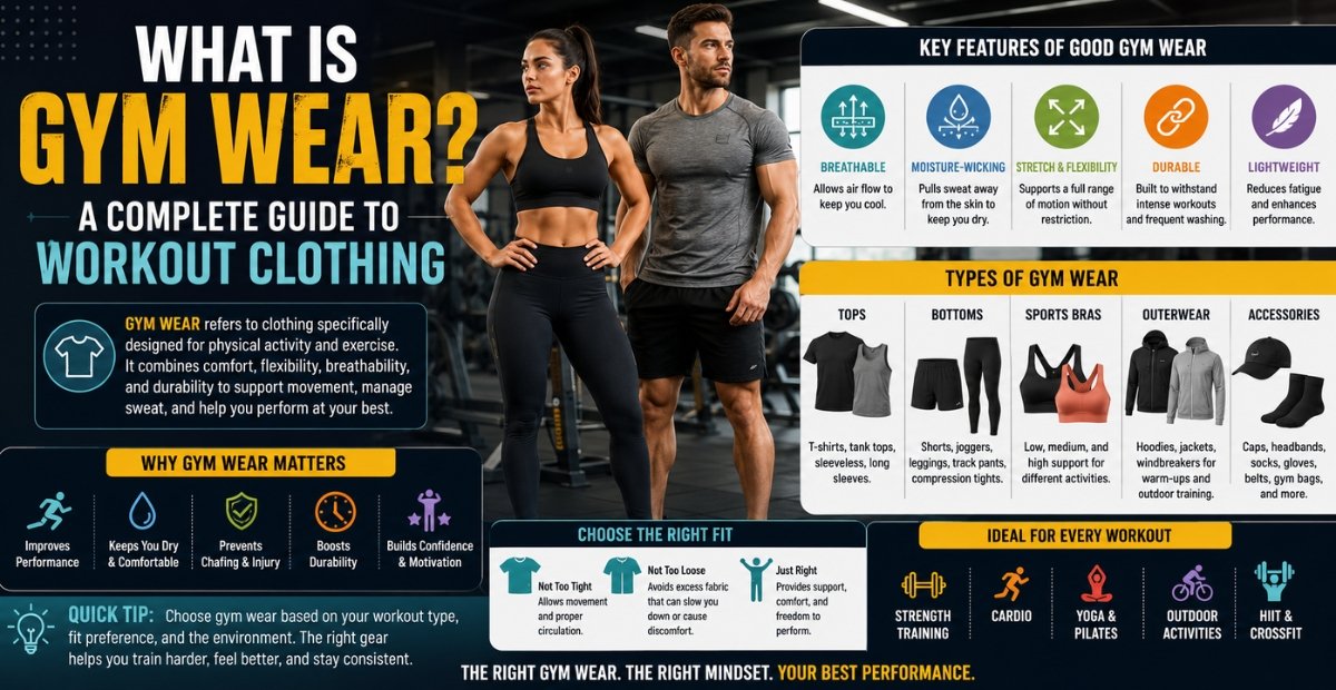 What Is Gym Wear? A Complete Guide to Workout Clothing