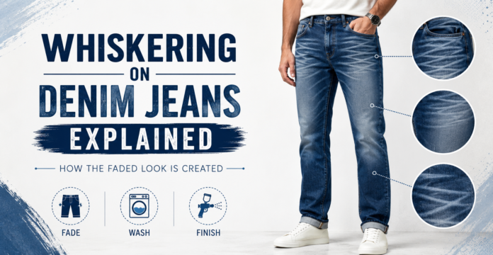 Whiskering on Denim Jeans Explained How the Faded Look Is Created