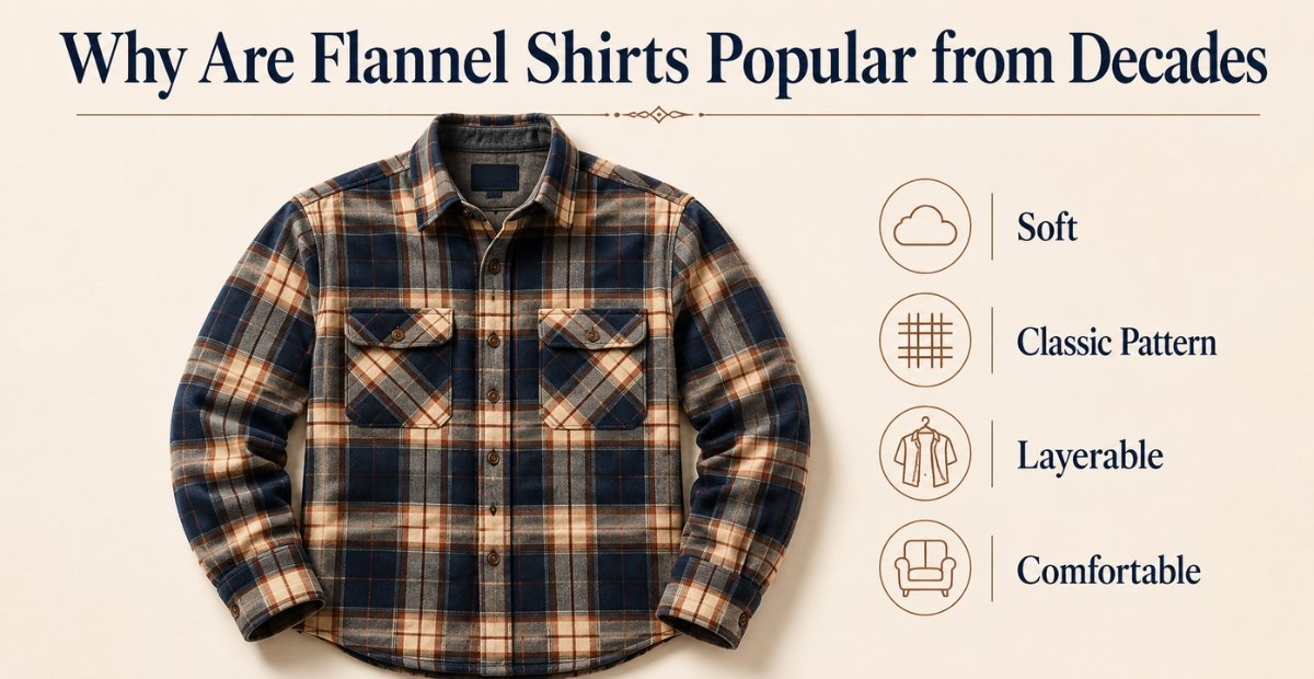 Why Are Flannel Shirts Popular from Decades