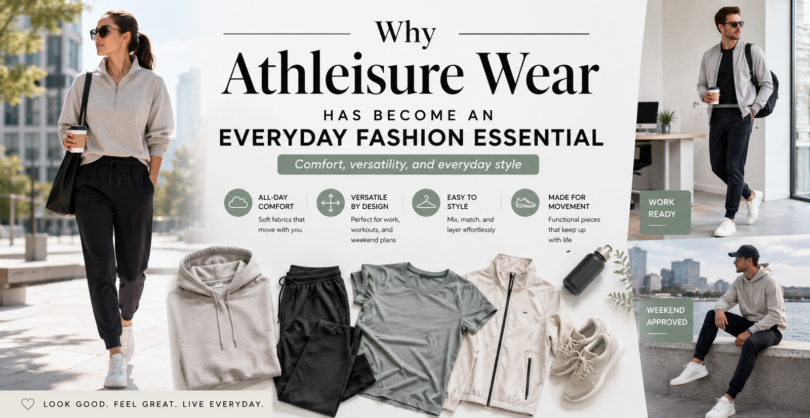 Why Athleisure Wear Has Become an Everyday Fashion Essential