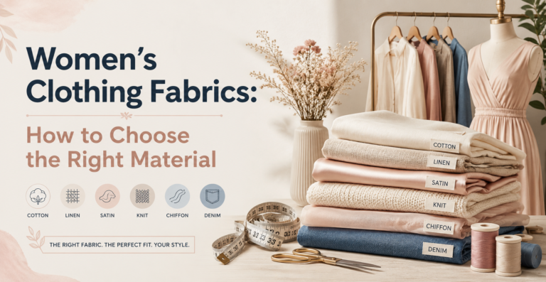Women’s Clothing Fabrics: How to Choose the Right Material