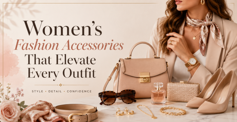 Women’s Fashion Accessories That Elevate Every Outfit