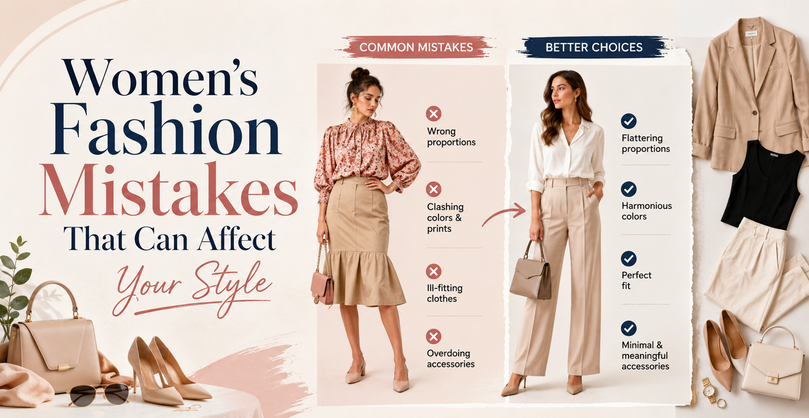 Women’s Fashion Mistakes That Can Affect Your Style