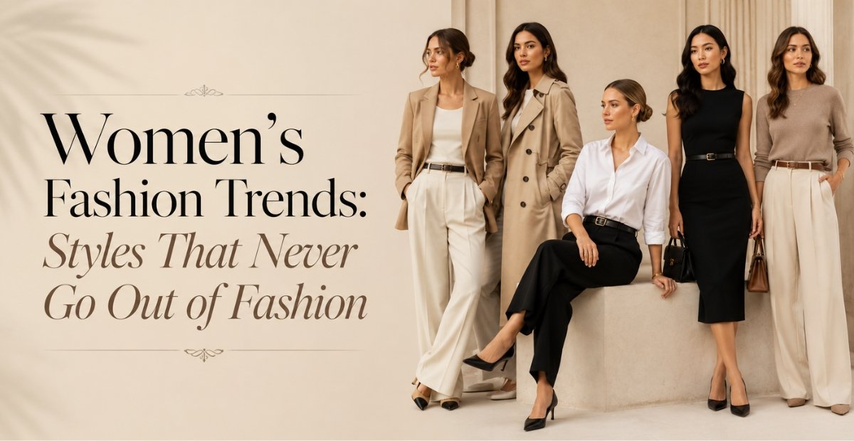 Women’s Fashion Trends: Styles That Never Go Out of Fashion