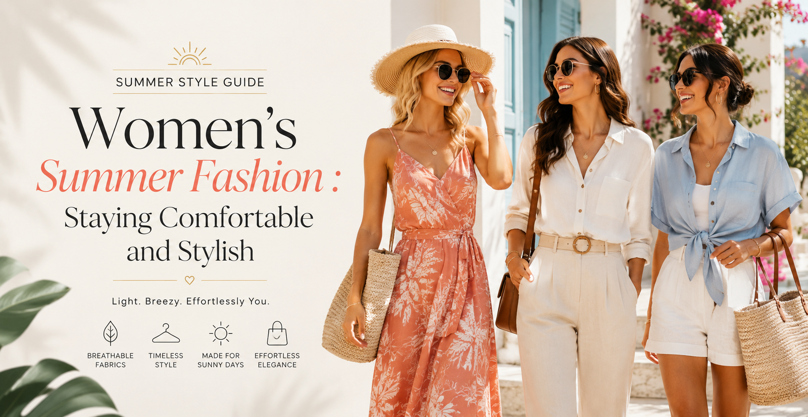 Women’s Summer Fashion: Staying Comfortable and Stylish