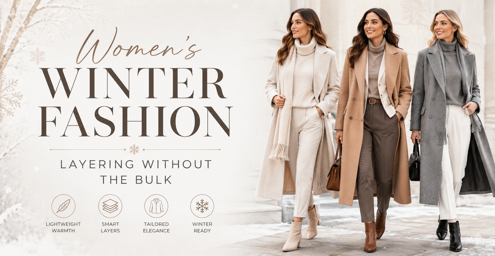 Women’s Winter Fashion: Layering Without the Bulk