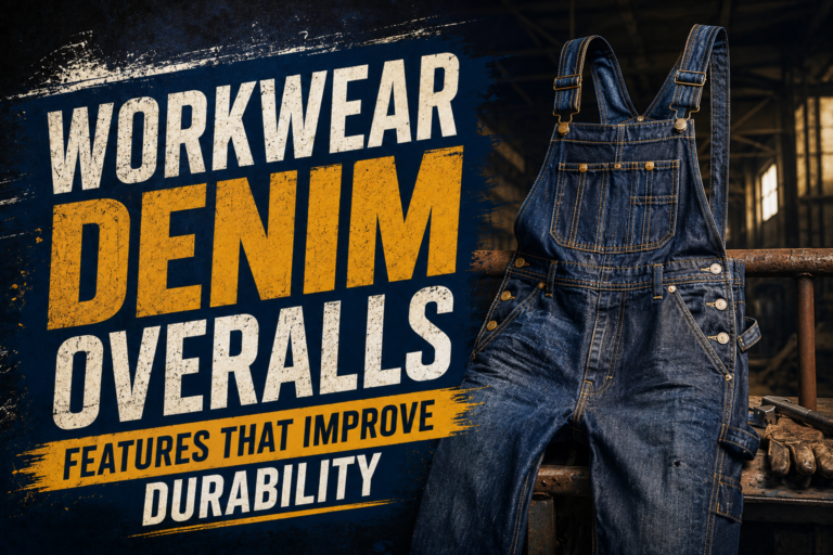 Workwear Denim Overalls: Features That Improve Durability