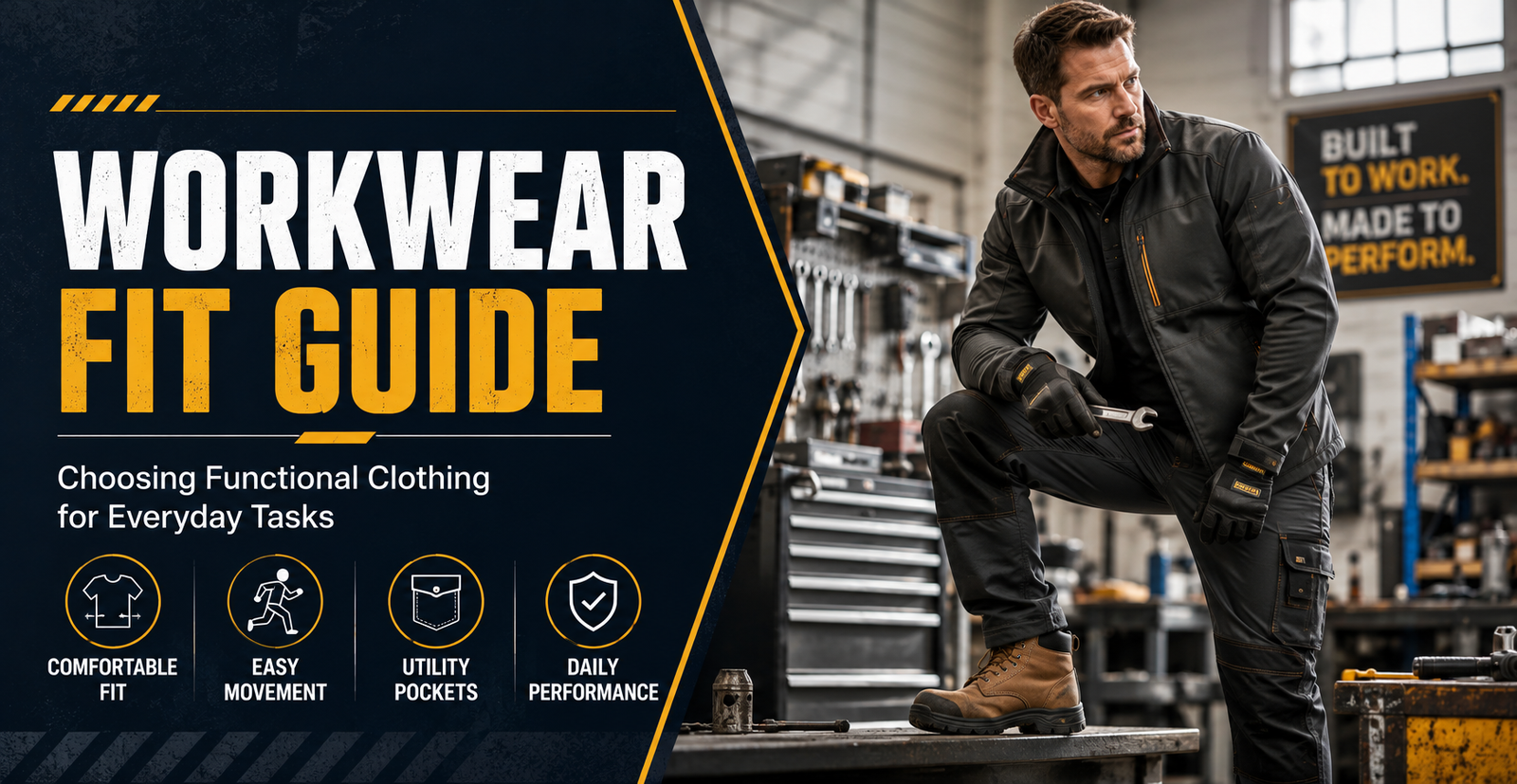 Workwear Fit Guide: Choosing Functional Clothing for Everyday Tasks