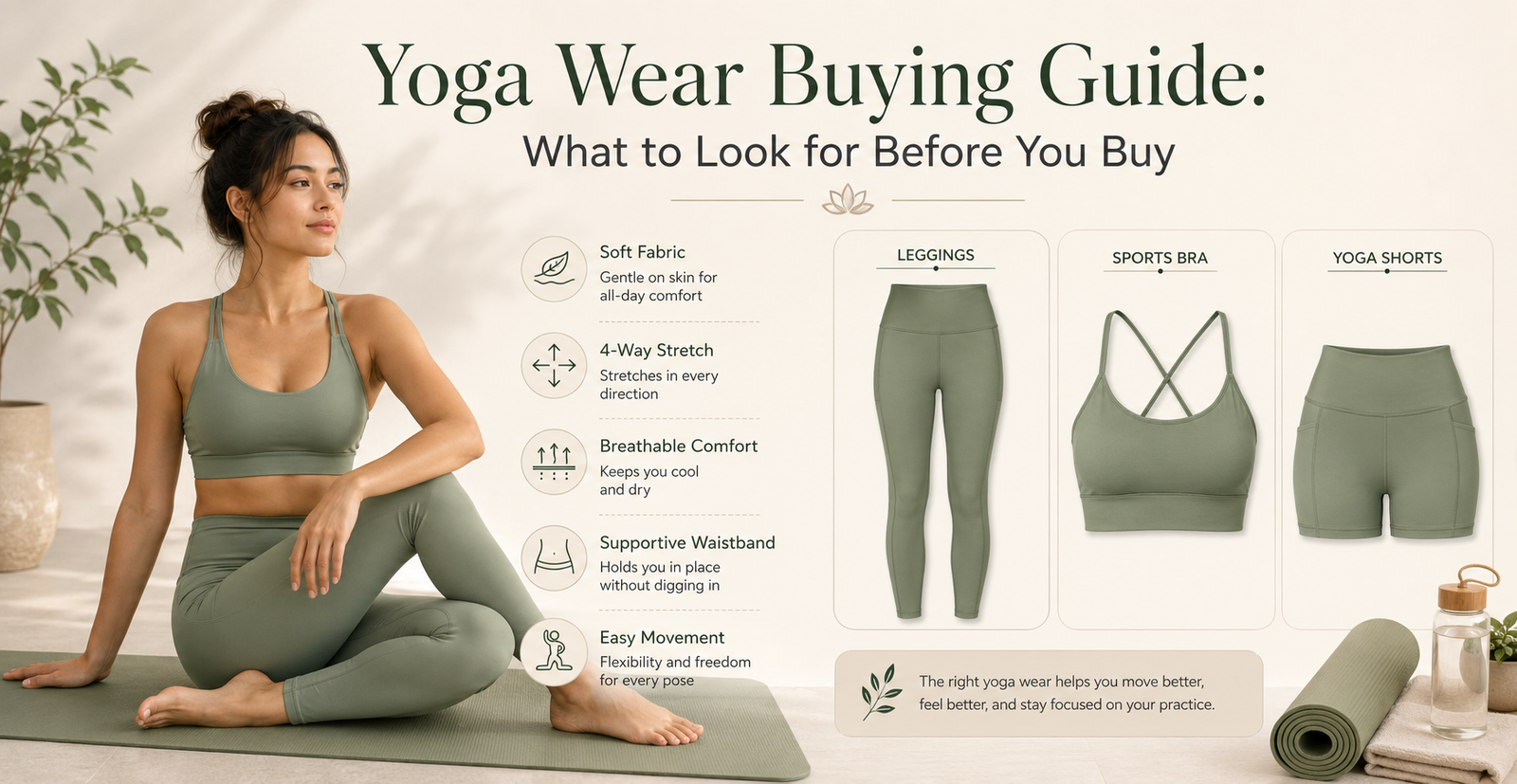 Yoga Wear Buying Guide: What to Look for Before You Buy