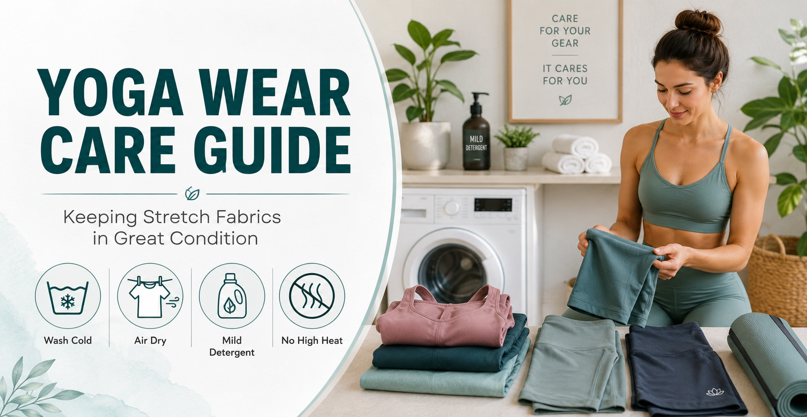 Yoga Wear Care Guide: Keeping Stretch Fabrics in Great Condition