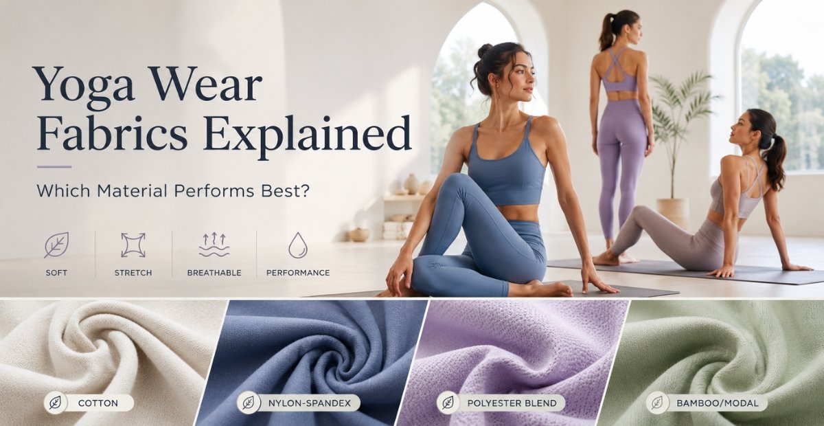 Yoga Wear Fabrics Explained: Which Material Performs Best?