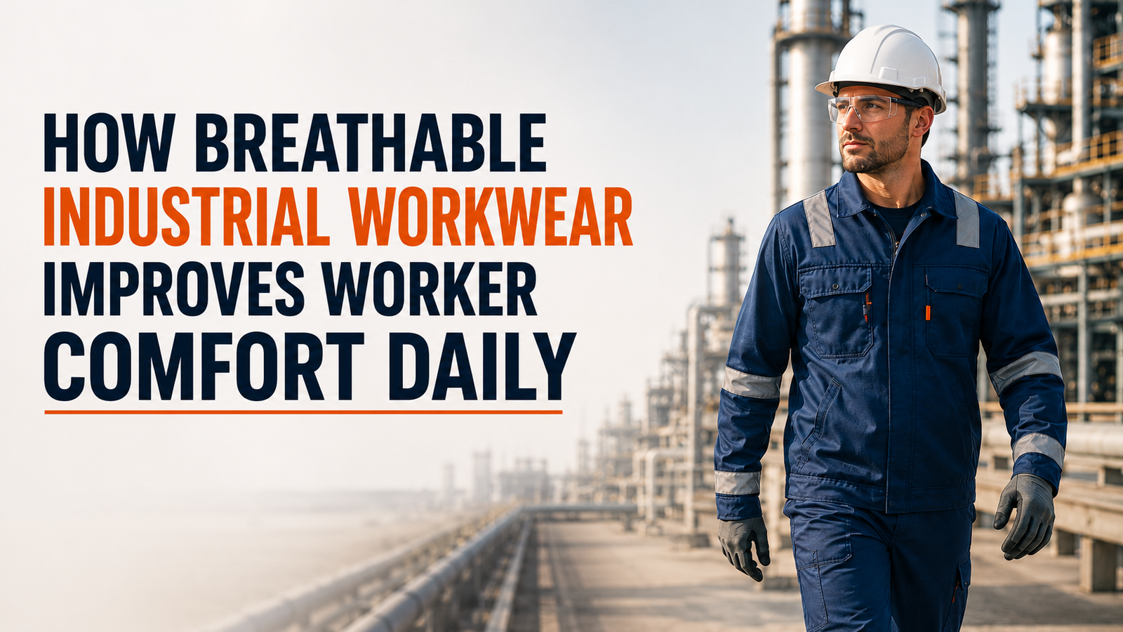 How Breathable Industrial Workwear Improves Worker Comfort Daily