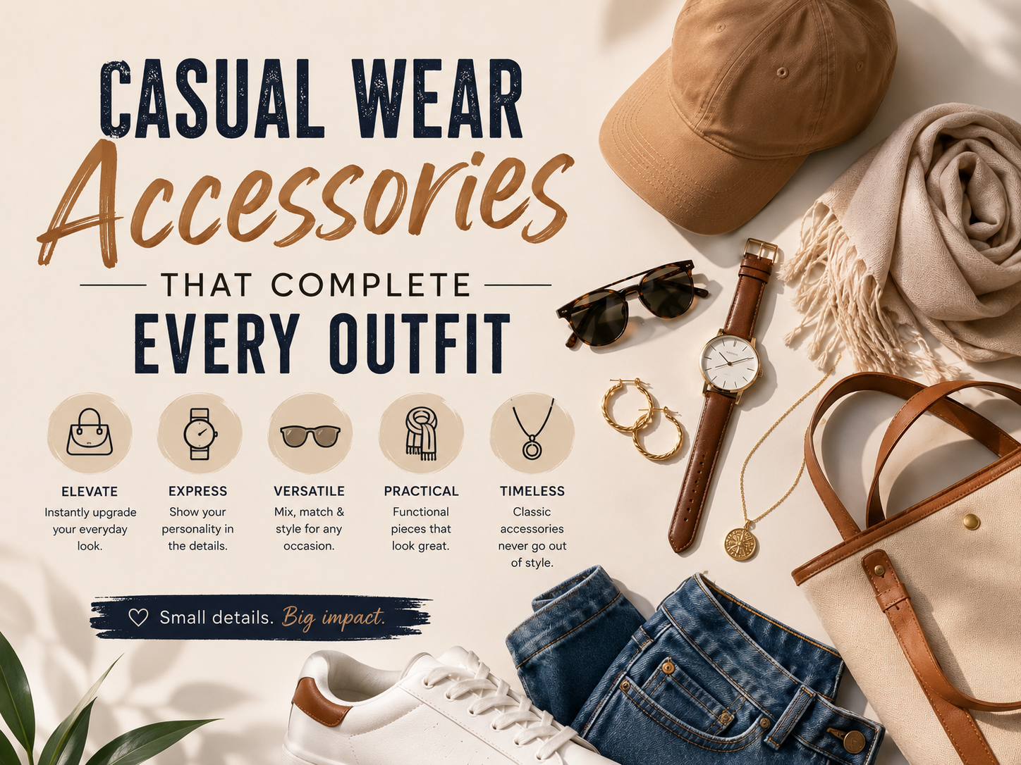 Casual Wear Accessories That Complete Every Outfit