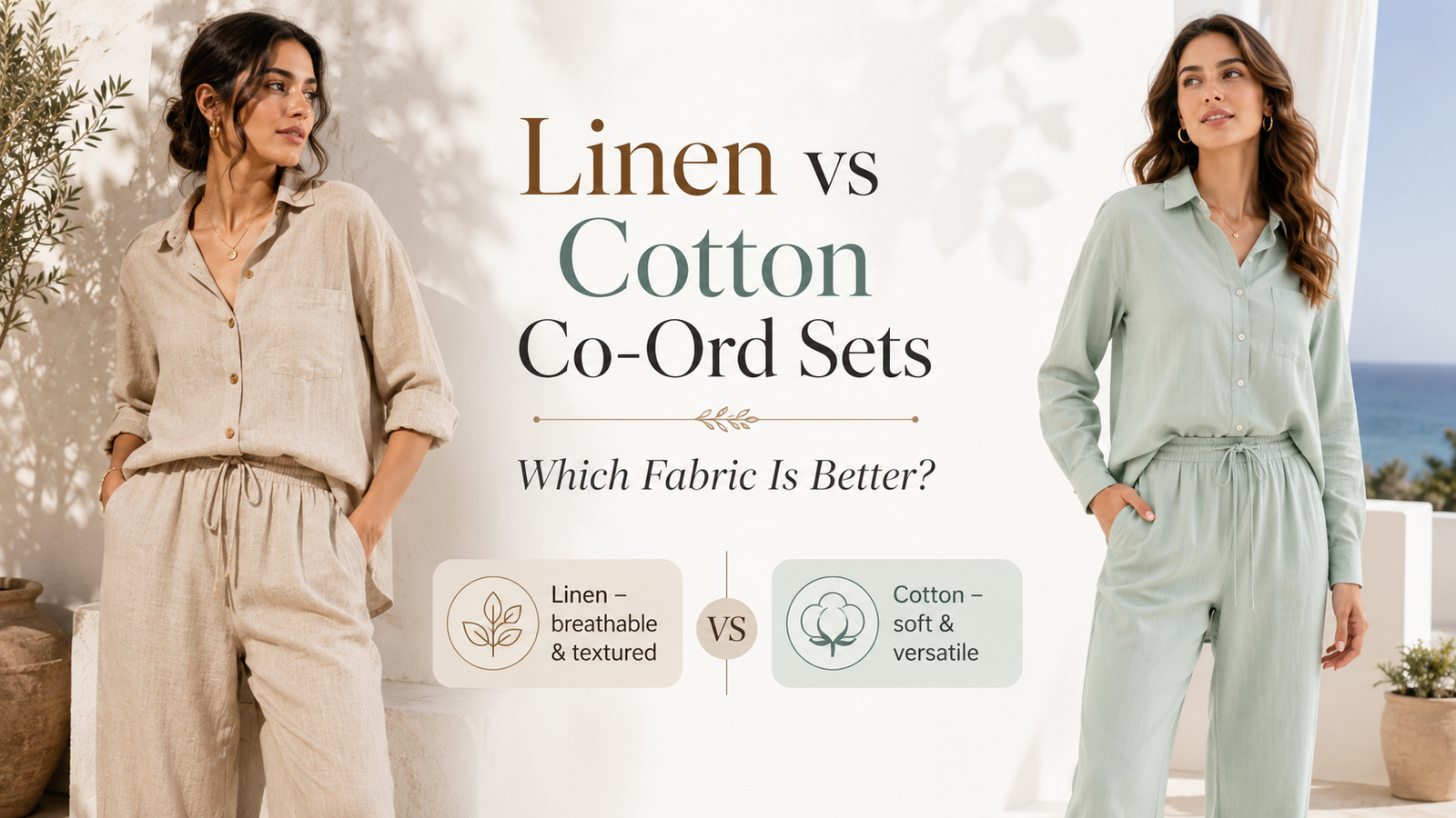 Linen vs Cotton Co-Ord Sets: Which Fabric Is Better?