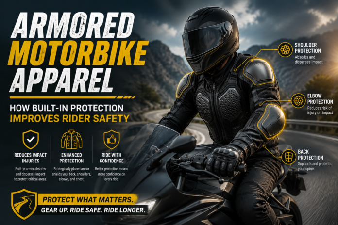 Armored Motorbike Apparel How Built-In Protection Improves Rider Safety