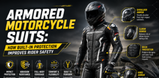 Armored Motorcycle Suits: How Built-In Protection Improves Rider Safety
