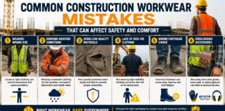 Common Construction Workwear Mistakes That Can Affect Safety and Comfort