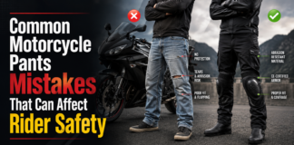 Common Motorcycle Pants Mistakes That Can Affect Rider Safety