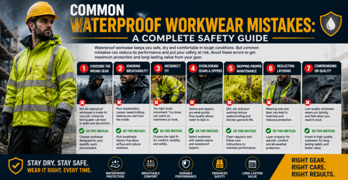 Common Waterproof Workwear Mistakes A Complete Safety Guide