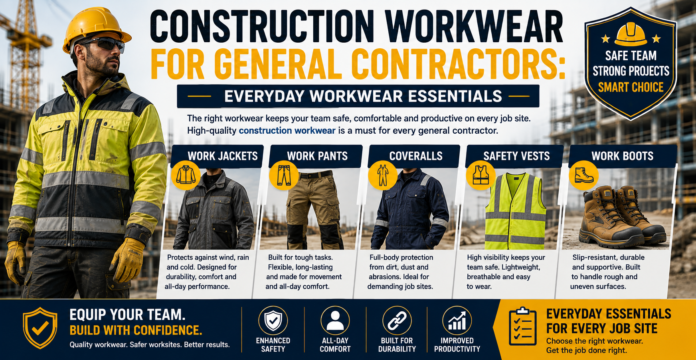 Construction Workwear for General Contractors Everyday Workwear Essentials