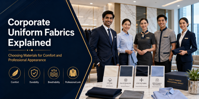 Corporate Uniform Fabrics Explained Choosing Materials for Comfort and Professional Appearance