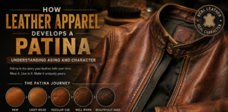 How Leather Apparel Develops a Patina: Understanding Aging and Character