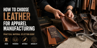 How to Choose Leather for Apparel Manufacturing: A Practical Material Selection Guide