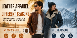 Leather Apparel for Different Seasons: Choosing Materials for Warm and Cold Weather