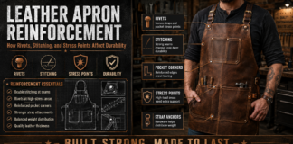 Leather Apron Reinforcement: How Rivets, Stitching, and Stress Points Affect Durability