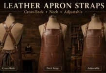 Leather Apron Straps Explained: Cross-Back, Neck, and Adjustable Strap Systems