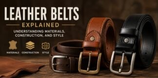 Leather Belts Explained: Understanding Materials, Construction, and Style