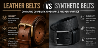 Leather Belts vs Synthetic Belts: Comparing Durability, Appearance, and Performance