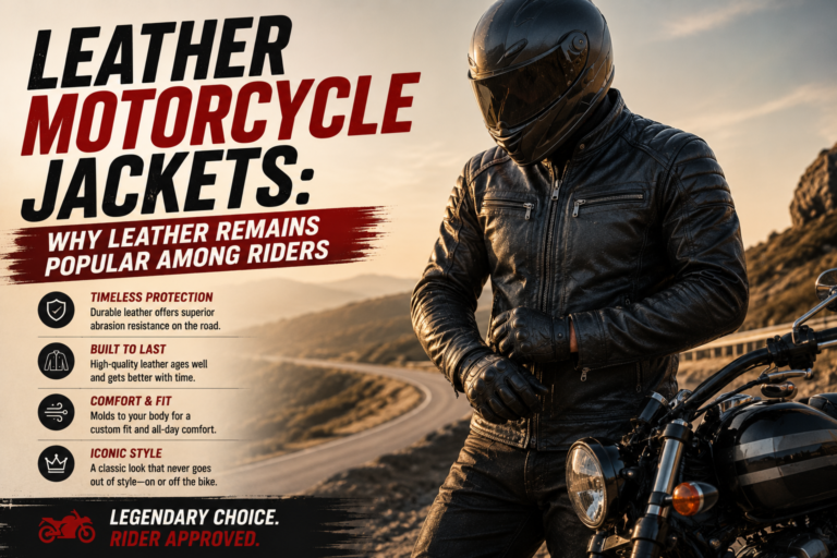 Leather Motorcycle Jackets: Why Leather Remains Popular Among Riders