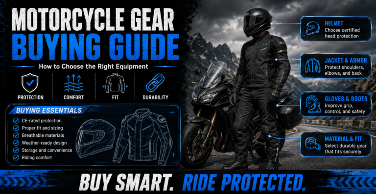 Motorcycle Gear Buying Guide: How to Choose the Right Equipment