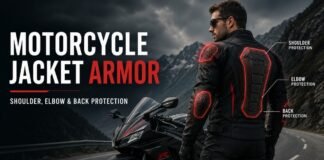 Motorcycle Jacket Armor Explained: Understanding Shoulder, Elbow, and Back Protection