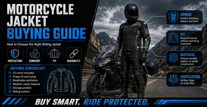 Motorcycle Jacket Buying Guide How to Choose the Right Riding Jacket