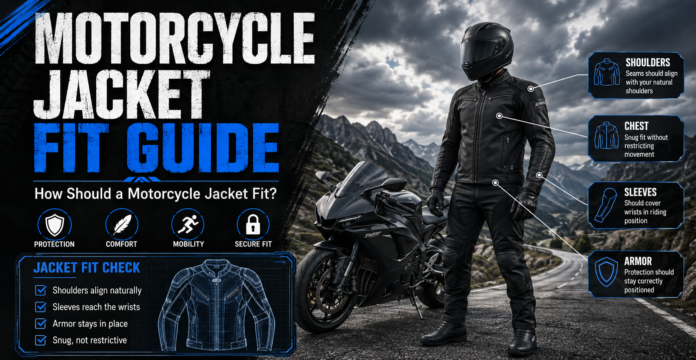 Motorcycle Jacket Fit Guide How Should a Motorcycle Jacket Fit