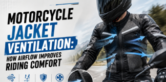 Motorcycle Jacket Ventilation: How Airflow Improves Riding Comfort
