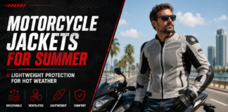 Motorcycle Jackets for Summer: Lightweight Protection for Hot Weather