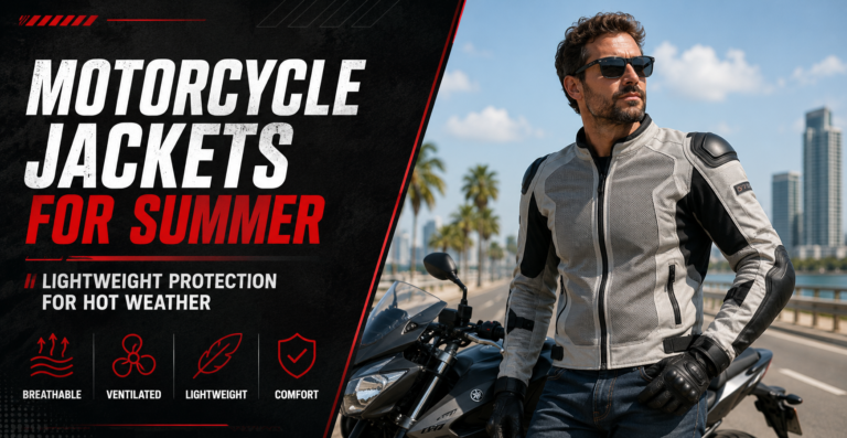 Motorcycle Jackets for Summer: Lightweight Protection for Hot Weather