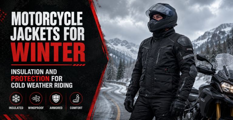 Motorcycle Jackets for Winter: Insulation and Protection for Cold Weather Riding