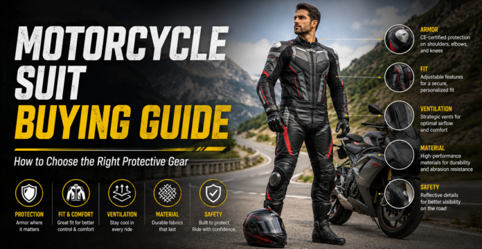 Motorcycle Suit Buying Guide How to Choose the Right Protective Gear